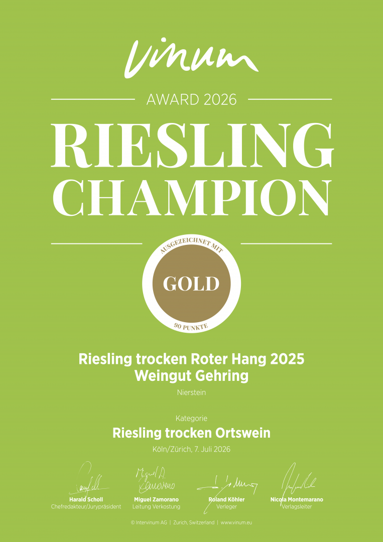 2025er Roter Hang Riesling trocken